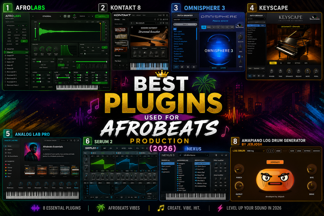 Best Plugins Used for Afrobeats Production (2026)