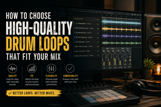 How to Choose High-Quality Drum Loops That Fit Your Mix