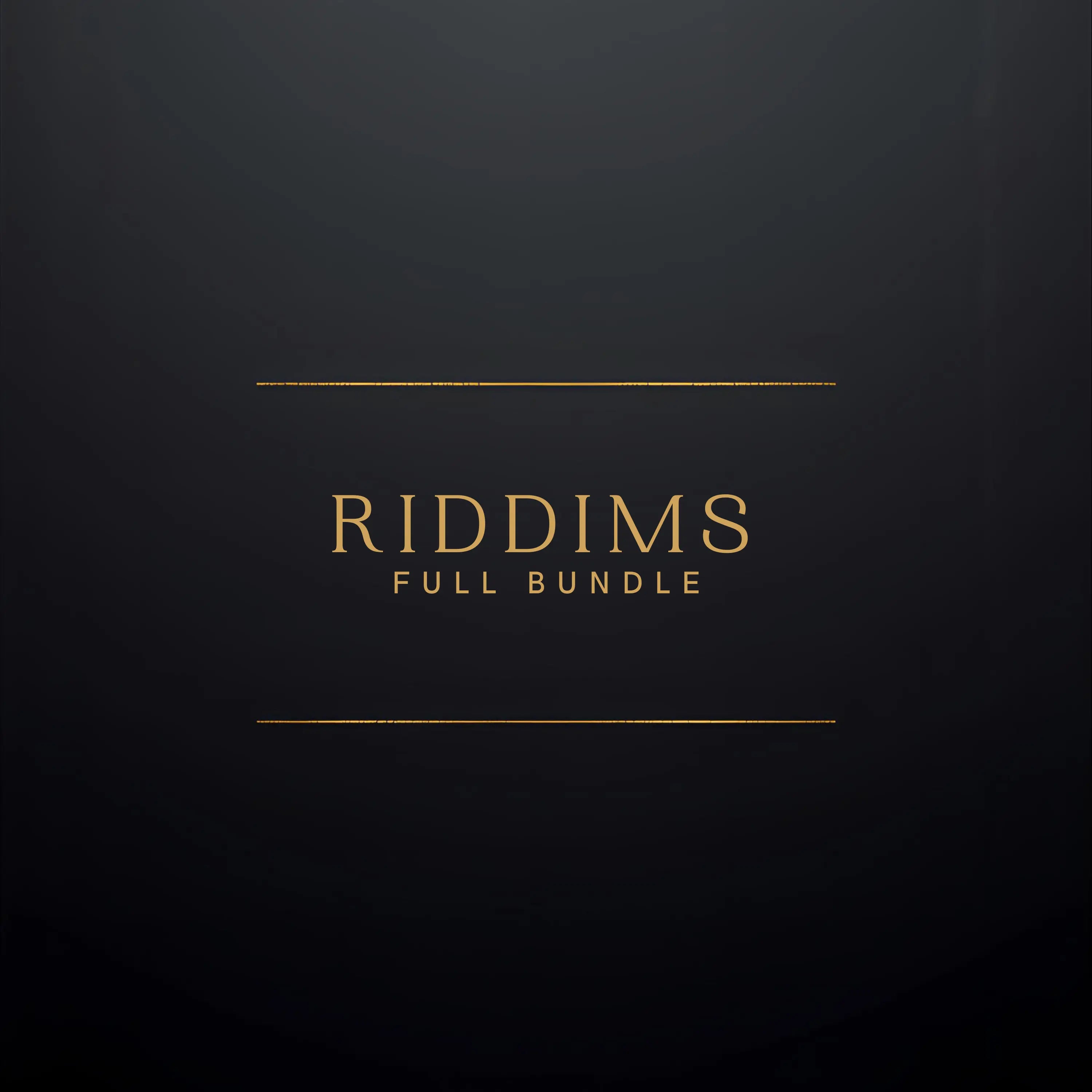 RIDDIMS Vol 1 - 10 (Full Bundle) Manifxt Audio