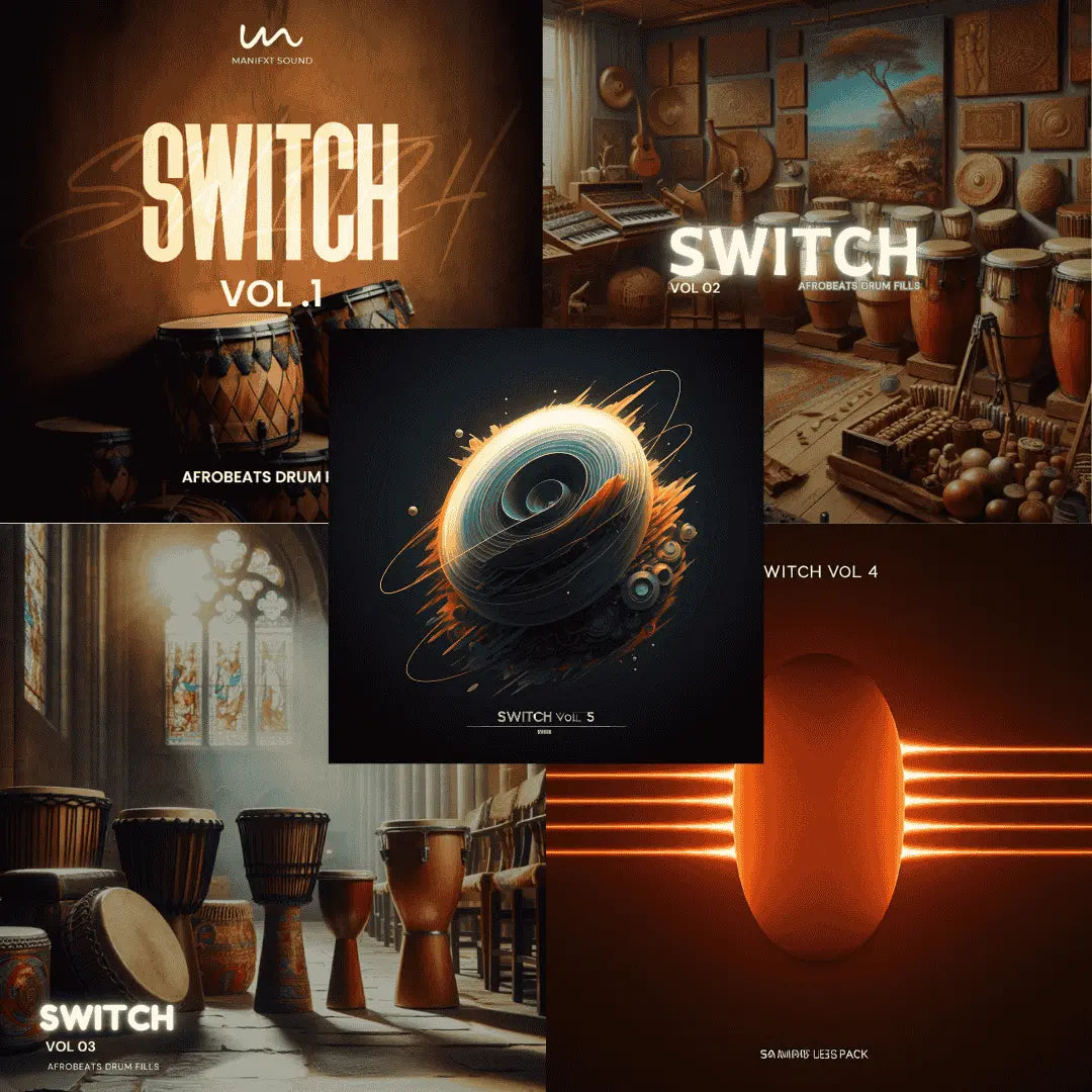 Switch Drum Fills Bundle (Vol 1 - 7) Manifxtsounds