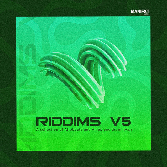 RIDDIMS V5 - Afrobeats & Amapiano Drum Loops Manifxt Audio